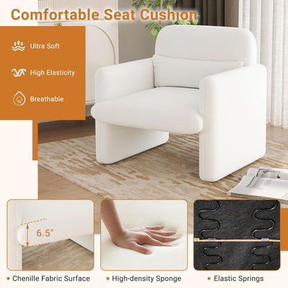 Goflame Modern Accent Chair