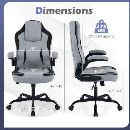 Goflame Ergonomic Computer Office Chair with 90° Flip-up Armrests