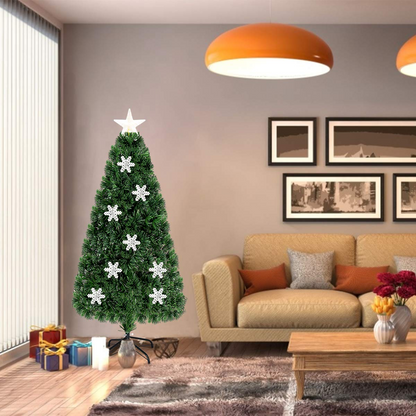 Goflame Pre-Lit Fiber Optic Artificial Christmas Tree - GoflameUS