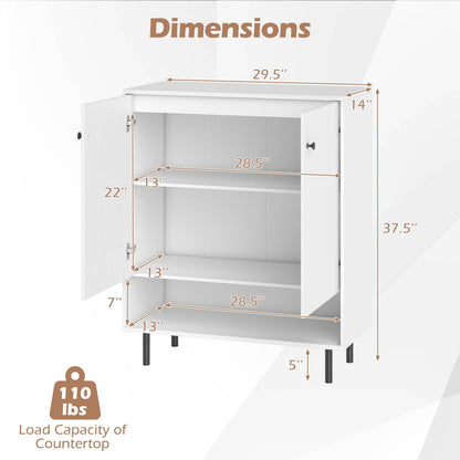 Goflame Sideboard Buffet Cabinet