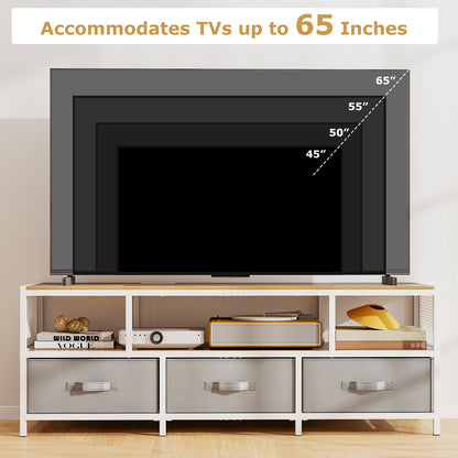 Goflame Dresser TV Stand for 65 Inch TV for Living Room Bedroom