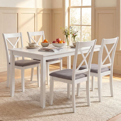 Goflame Modern Mid Century Dining Chairs Set of 2/4