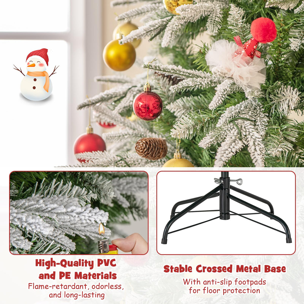 Pre-Lit Artificial Christmas Tree