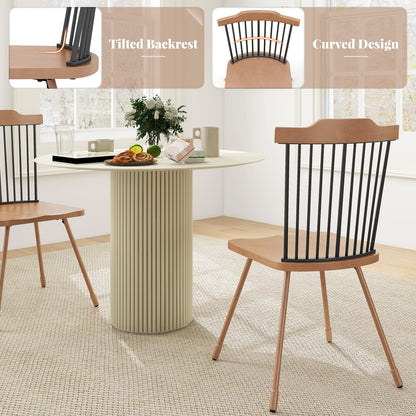 Goflame Windsor Dining Chairs