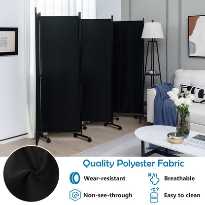 GOFLAME 6 Panel Folding Room Divider for Home Office