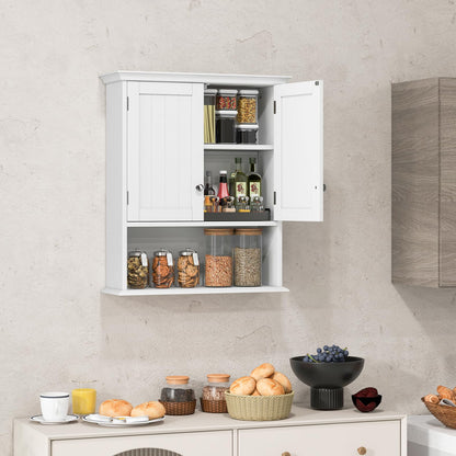 Goflame Wall Mounted Medicine Cabinets - Above Toilet Bathroom Cabinet with Adjustable Shelf