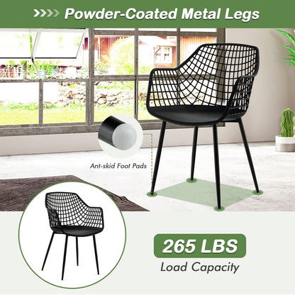 Goflame Modern Dining Chairs Set