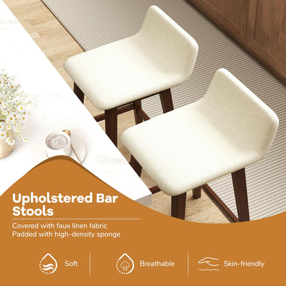 Goflame 29" Bar Stools Set of 2/4