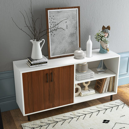 Goflame Buffet Sideboard, Modern Storage Cabinet