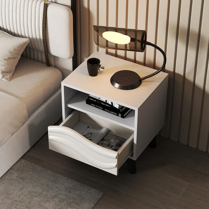 Goflame Mid Century Modern Nightstand