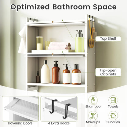 Goflame Over The Toilet Storage Cabinet for Restroom