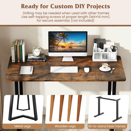 Goflame Universal Wood Table Top （48 x 24 inch）