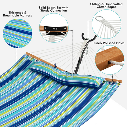 Hammock Swing Camping Hammock for Stand with Spreader Bar