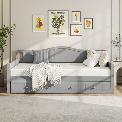 Goflame Twin Daybed with Trundle