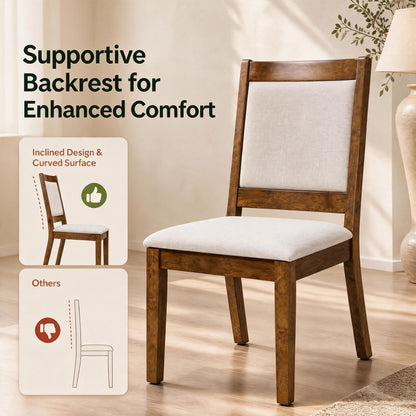 GOFLAME Upholstered Dining Chairs Set of 2/4