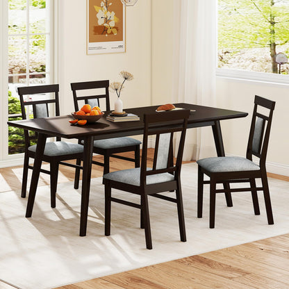 Goflame Wooden Dining Chairs Set for Dining Room Living Room