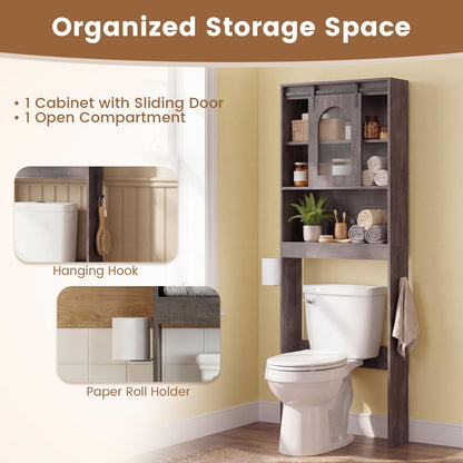 Goflame Over The Toilet Storage Cabinet