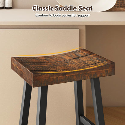 GOFLAME 24”/29”  Bar Stools Set of 2/4 for Kitchen