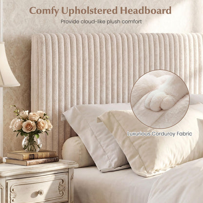 Goflame Queen Size Lift Up Storage Bed