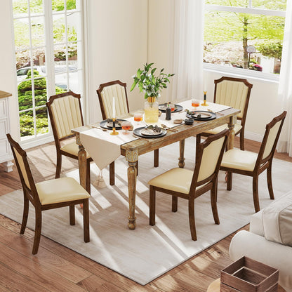 Goflame Upholstered Dining Chairs Set of 2/4