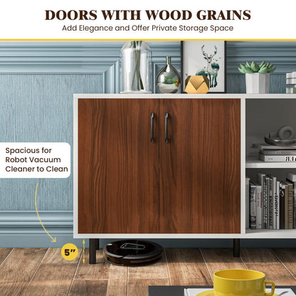 Goflame Buffet Sideboard, Modern Storage Cabinet