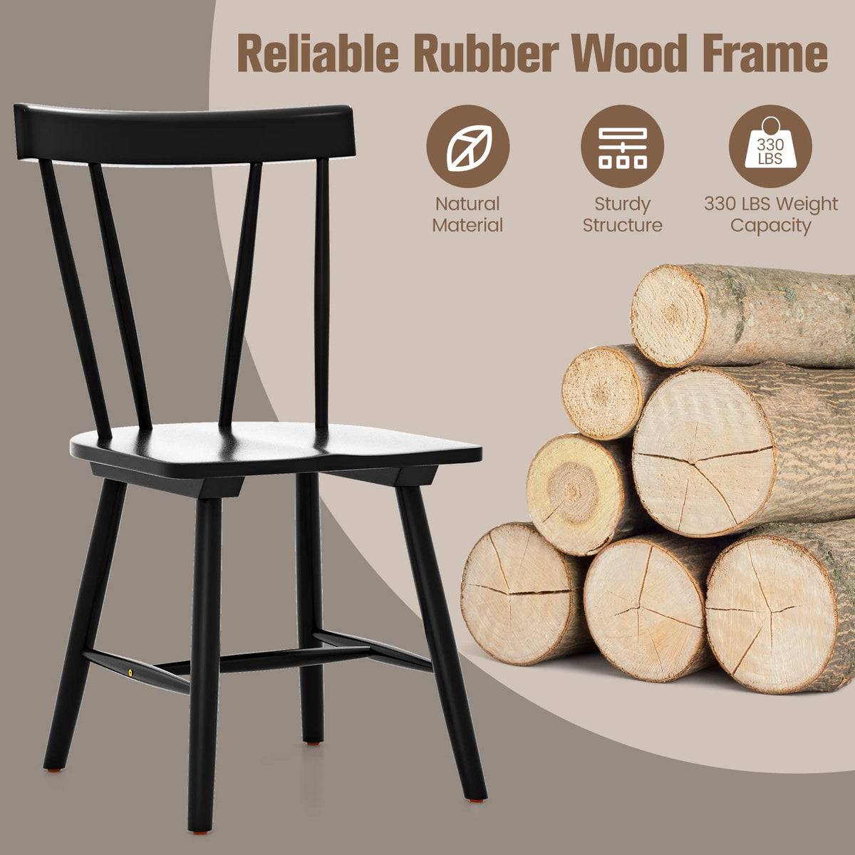 Goflame Windsor Chairs