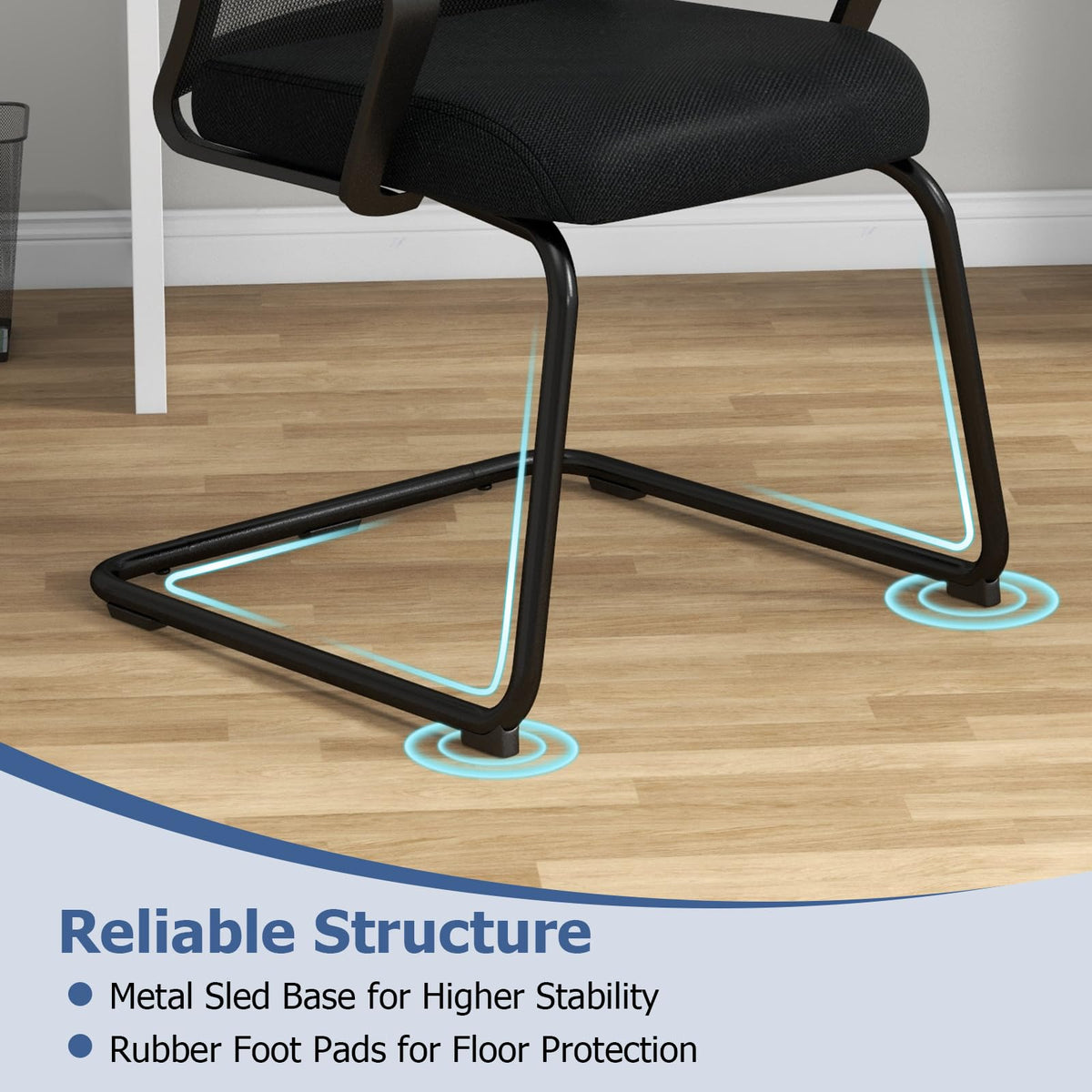 GOFLAME Office Guest Chair for Reception Conference Room