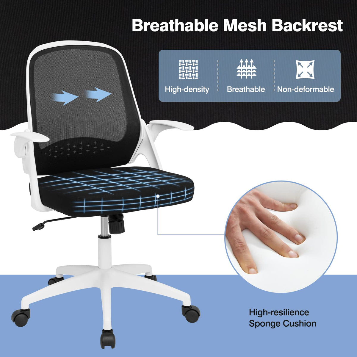 Goflame Office Chair, Ergonomic Desk Chair