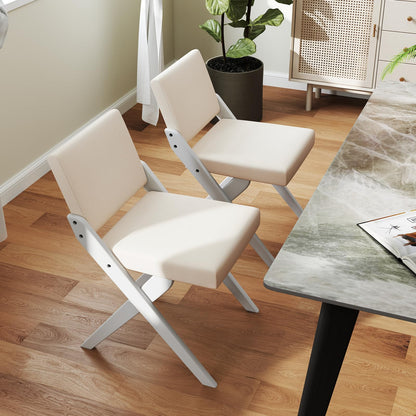 Goflame Wooden Dining Chairs