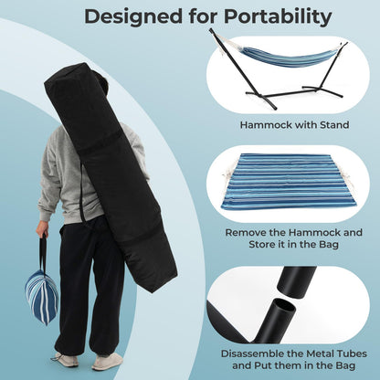 Goflame Hammock with Stand for Outside