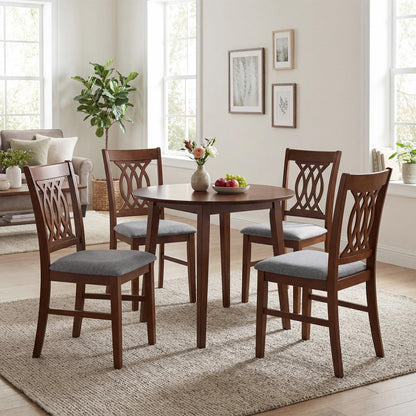 Goflame Upholstered Dining Chairs Set of 2/4 for Kitchen