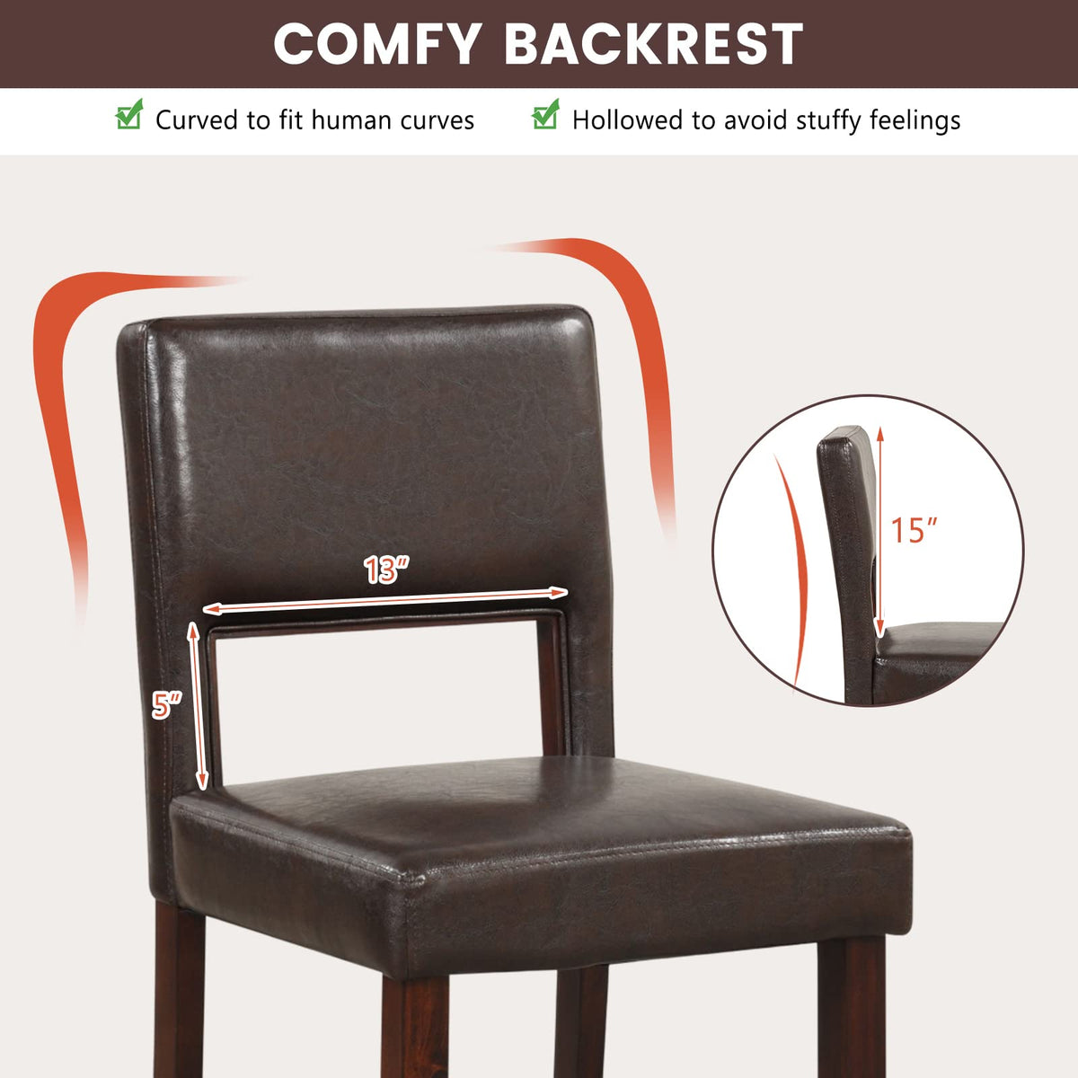 4-Piece Bar Chair Set - Goflame