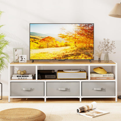Goflame Dresser TV Stand for 65 Inch TV for Living Room Bedroom