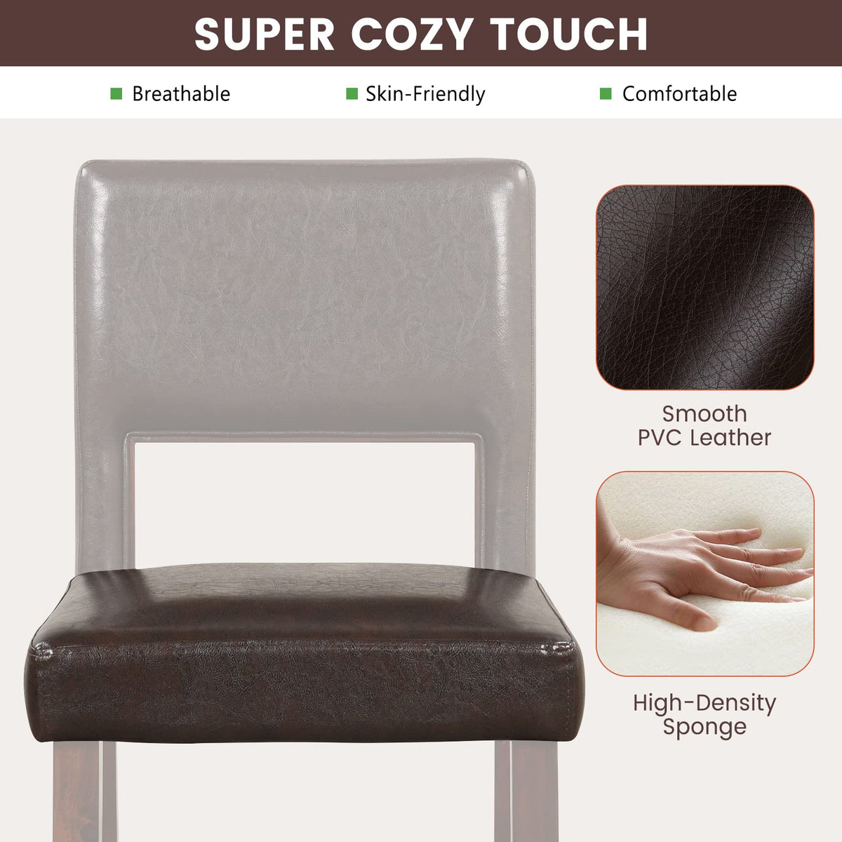 4-Piece Bar Chair Set - Goflame