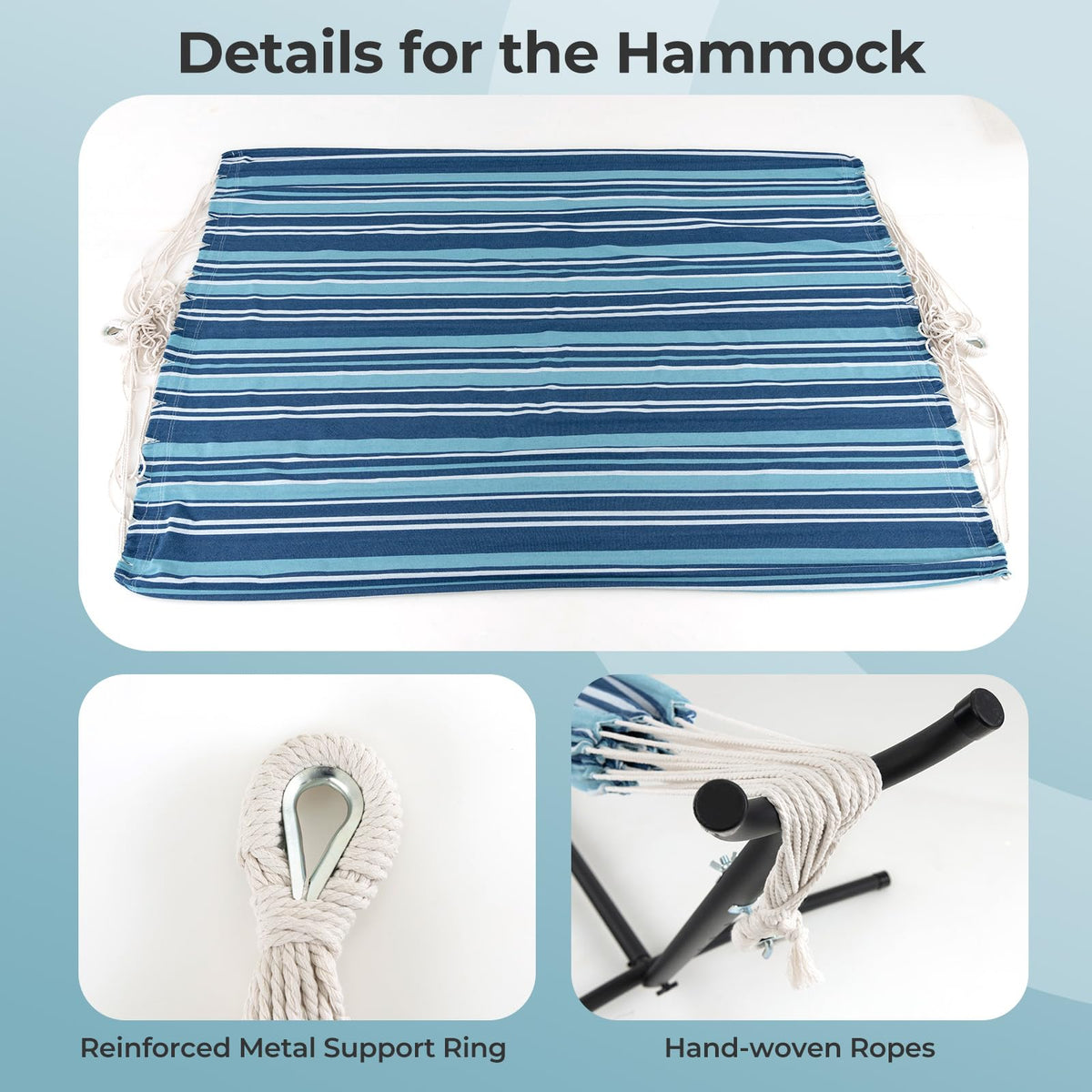 Goflame Hammock with Stand for Outside