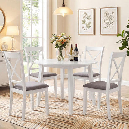 Goflame Modern Mid Century Dining Chairs Set of 2/4