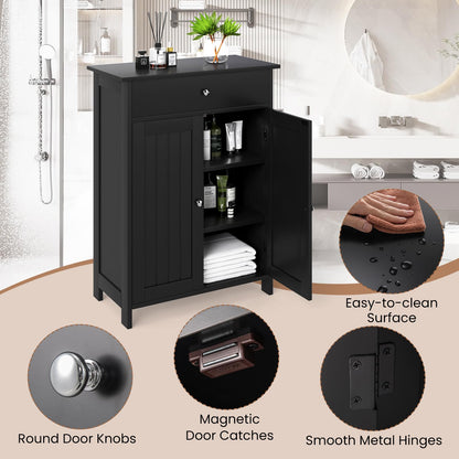 Goflame Freestanding Bathroom Storage Cabinet