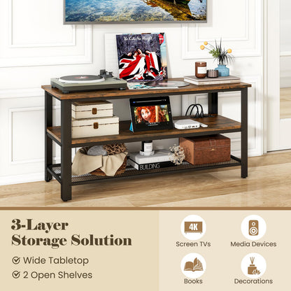 Goflame TV Stand for Bedroom, Entertainment Center for TVs up to 50”