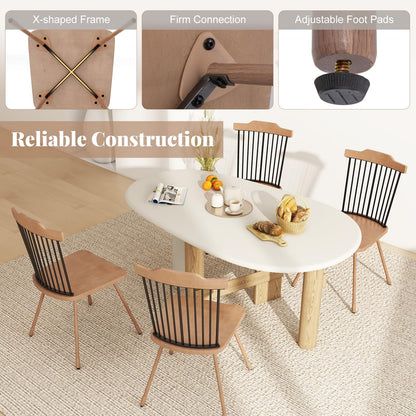 Goflame Windsor Dining Chairs