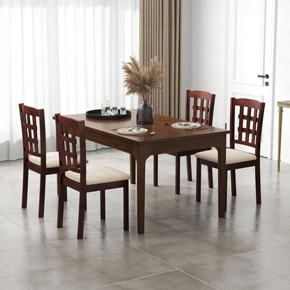 Goflame Wooden Dining Chairs Set of (2/4)