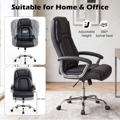 Goflame 500LBS Big and Tall Office Chair