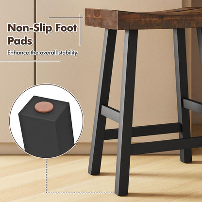 GOFLAME 24”/29”  Bar Stools Set of 2/4 for Kitchen