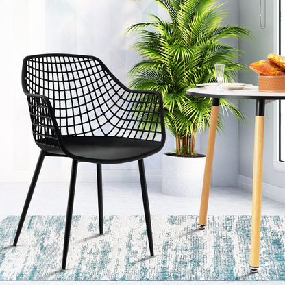 Goflame Modern Dining Chairs Set