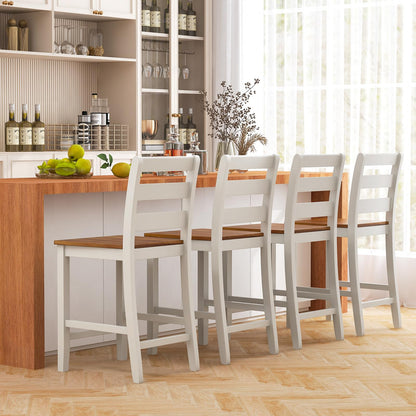 Goflame Counter Height Bar Stools Set