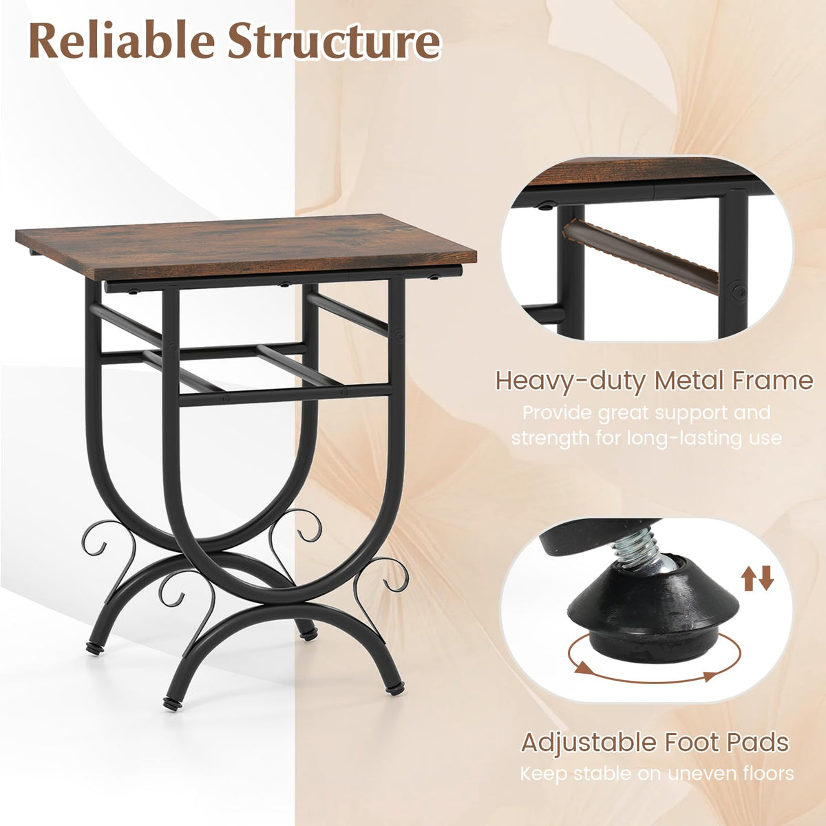 Goflame Nightstand Set of 1/2