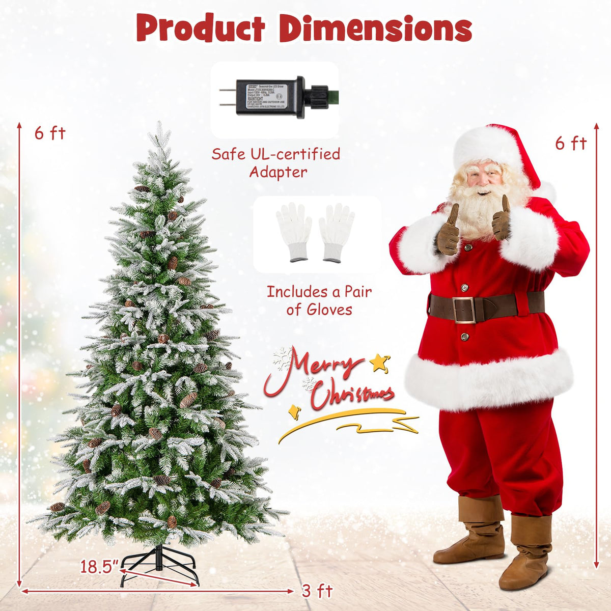 Pre-Lit Artificial Christmas Tree