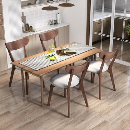 Goflame Upholstered Dining Chairs Set of 2/4 for Living Room Restaurant