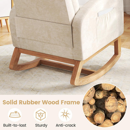 Goflame Rocking Chair Nursery for Living Room
