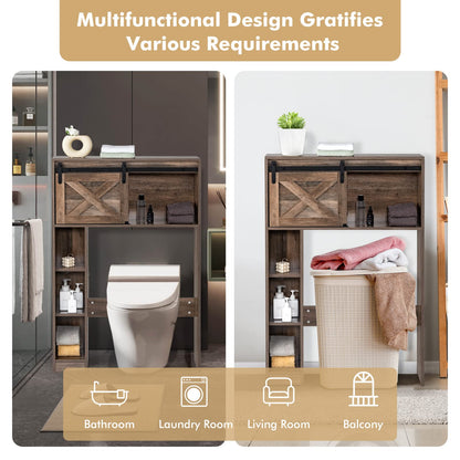 Over The Toilet Storage Cabinet - Goflame