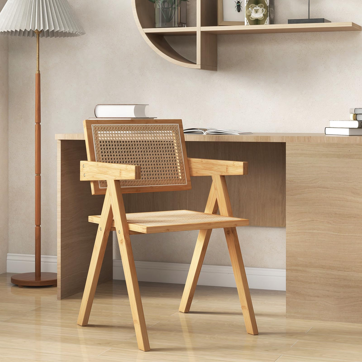 Goflame Rattan Accent Chair Set of 2